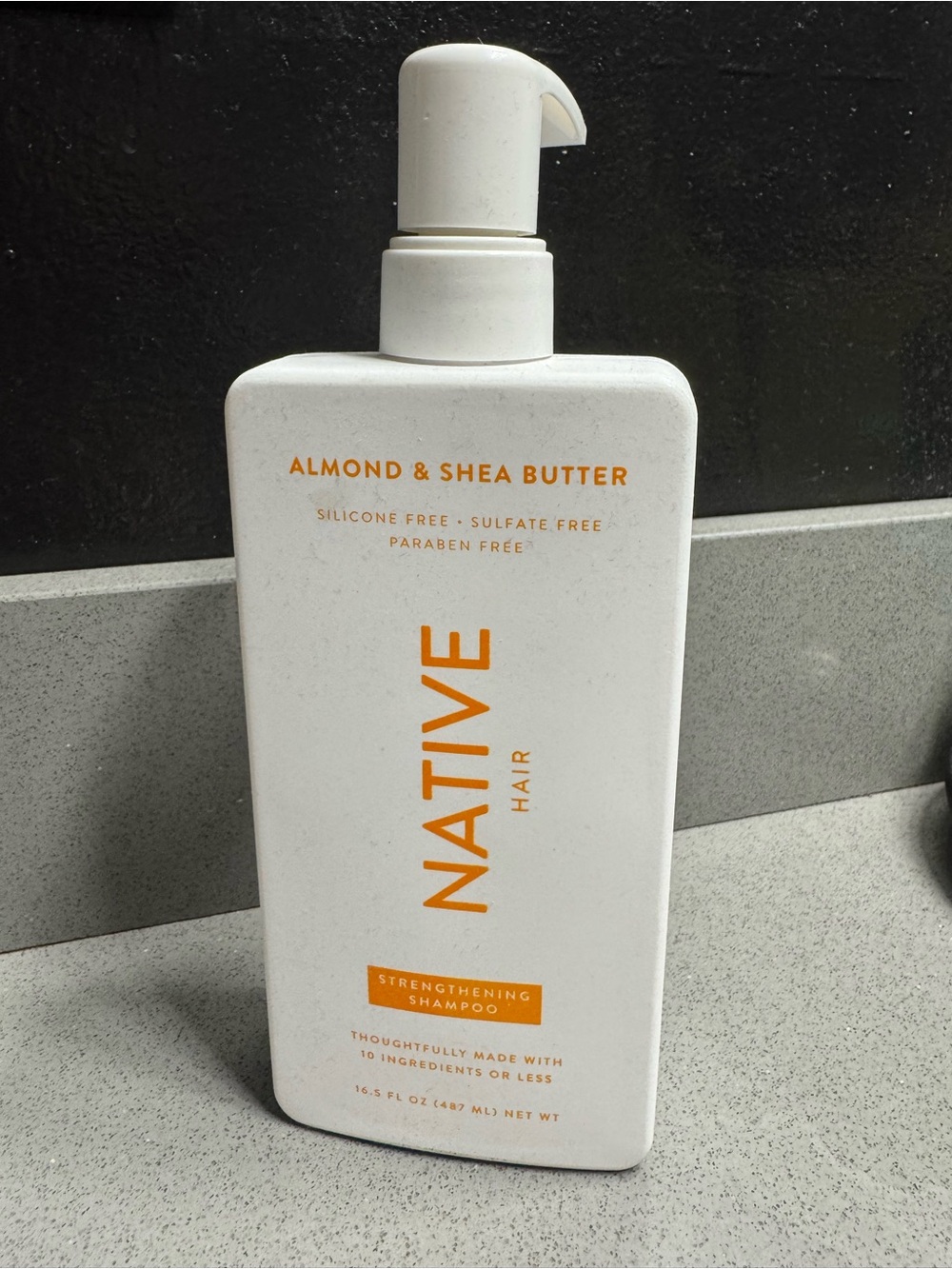 Native White Almond & Shea Butter Strengthening Shampoo